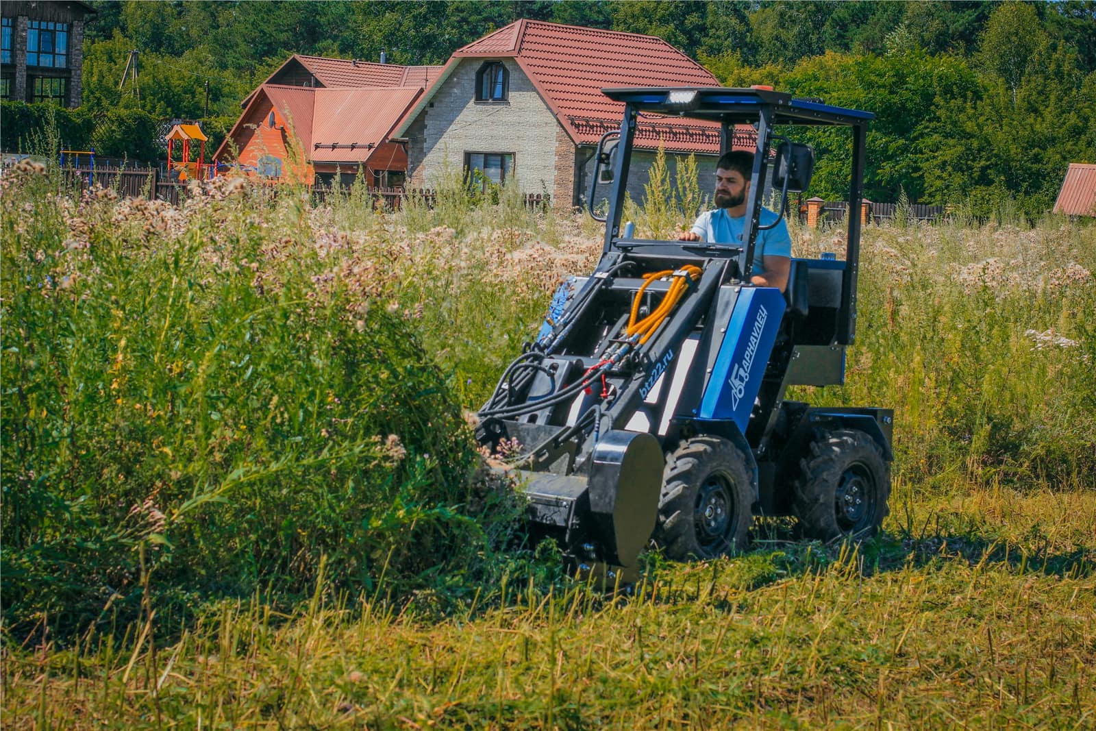 Барнаулец в поле