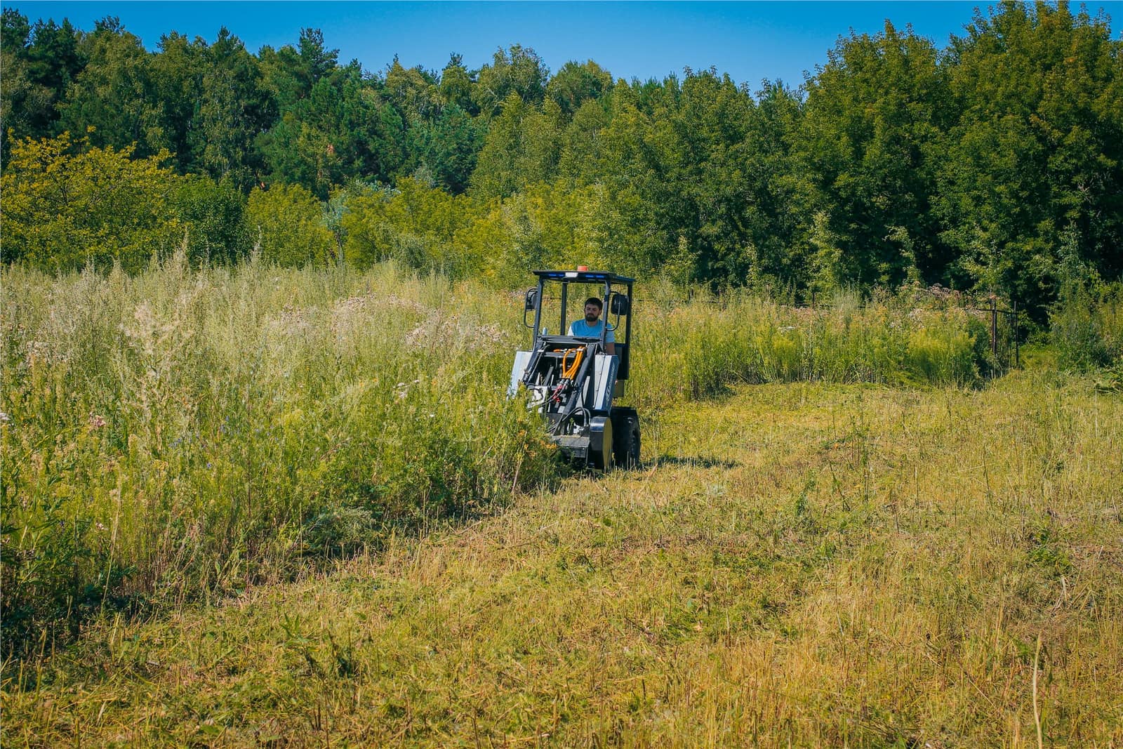 Барнаулец в поле
